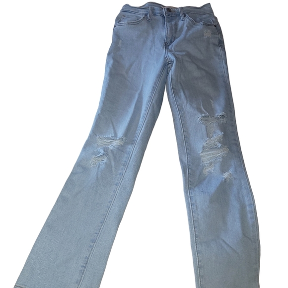 Levi's 724 High Rise Straight Cropped Jeans - Picture 3 of 5